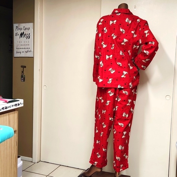 NWOT Covington Flannel Puppy Pajamas - Picture 5 of 6